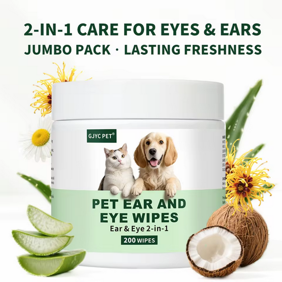 Lingettes pour animaux de compagnie