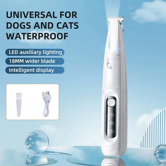 Tondeuse à pattes de chien de Type C avec lumière LED